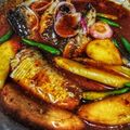 Cooksnap Julia ALeen Aireish semasa beliau membuat Sardin.