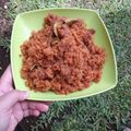 Cooksnap dari anisa untuk resep Serundeng Daging