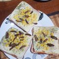 El cooksnap de Angélica Gdy cuando hizo Mini pan pizza.