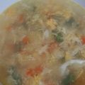 Cooksnap dari Siti Aniroh untuk resep Egg Drop Soup mix Vegetable
