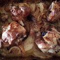 El cooksnap de Ana Barco cuando hizo Codillo al horno.