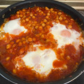 El cooksnap de María del Prado Rodríguez Ramos cuando hizo Garbanzos con tomate y huevo.