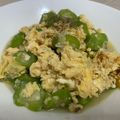 รูป Cooksnap ของ Is Jearn เมื่อเขาทำ บวบผัดไข่ เมนูดีต่อสุขภาพ