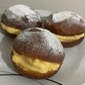 El cooksnap de Claudia Farah cuando hizo Crema Pastelera.