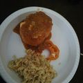 El cooksnap de Catherine Vargas cuando hizo Chile Relleno.