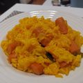 El cooksnap de Yaiza Caballero cuando hizo Arroz con salchichas frescas (longaniza blanca).