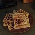 crabbygabi17's cooksnap of when they made Waffles.