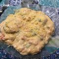 El cooksnap de Sofia cuando hizo Salsa de queso crema.