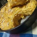 El cooksnap de Camila cuando hizo Pan de calabaza con mix de semillas...