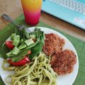 El cooksnap de Michelle Márquez cuando hizo Filete Sol de mojarra. ॐ.