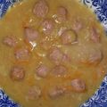 El cooksnap de María José MR 👨‍👩‍👧 cuando hizo Longaniza en salsa de vino.