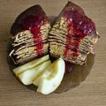 Cooksnap-ul lui Moldovan Mihai atunci când a preparat 🥞🍓Clătite Proteice.