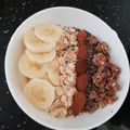 El cooksnap de cocina cuando hizo Bowl saludable de mango y muesli.