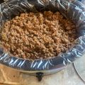 Kathy Schadler's cooksnap of when they made Hamburger Barbecue (Crockpot).