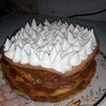 El cooksnap de Fiamma Martin cuando hizo Torta Rogel con Merengue Italiano.