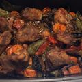 Cooksnap από Georgia στη συνταγή Ψαρονέφρι με λαχανικά στο φούρνο 🍅🥔🥕🌶