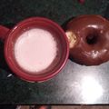 El cooksnap de Karla Martínez cuando hizo Atole de fresa 🍓.