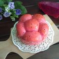 Cooksnap dari Sulis Wahyuni untuk resep Roti Tawar Buah Naga Eggless