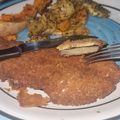 El cooksnap de Trigueña Meneses cuando hizo Milanesa de berenjena, rellena de queso🍆🧀🍆🧀🍆🧀🍆🧀.