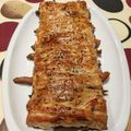 El cooksnap de sualja cuando hizo Trenza de hojaldre bacon y queso.