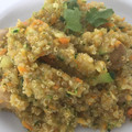 El cooksnap de Marieta cuando hizo Quinoa con verduras.