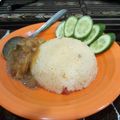 Cooksnap dari Cica Umm Amani untuk resep Nasi Merah & Ayam Saus Tomat