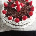 El cooksnap de claumer cuando hizo Selva negra con frutillas 🍰🍓.