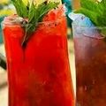صورة من مشاعر مبعثرة، شاركها بعد تجربة وصفة عصير مجمد بالفواكه مع نكهة جوز الهند🐼🌺👍