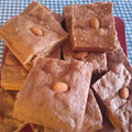 El cooksnap de Gise cuando hizo Brownie vegano, integral y sin azúcar.