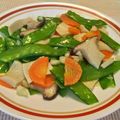 北美liuliu 的 杏鮑菇炒豌豆 cooksnap