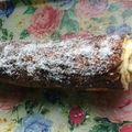 El cooksnap de Karen Fritz cuando hizo Pionono relleno con dulce de leche.