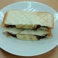 林清源 的 巧克力香蕉熱壓吐司🍫🍌🍞 cooksnap