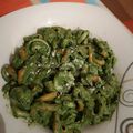 El cooksnap de Gaizka Villa cuando hizo Salsa de espinacas para pasta.
