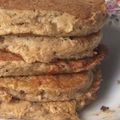 Cooksnap dari revalin👩🏻‍🍳 untuk resep Banana Oatmeal Souffle Pancake (Diet) 293 kal