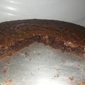 El cooksnap de Ale Torres cuando hizo Brownie cacao amargo.
