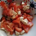 El cooksnap de Charo Gil Muñoz cuando hizo Ensalada de tomate y mozzarella con aceite de albahaca fresca.