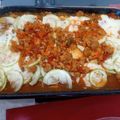 El cooksnap de Alexia Piojita Garcia cuando hizo Lasagna de zucchini y soja texturizada.