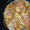 El cooksnap de Marie bonita cuando hizo Pizza con masa de avena.