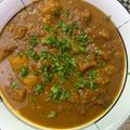 Sarosh Zeeshan's cooksnap of when they made Chaney ki daal gosht.