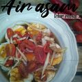 Cooksnap Ziana Chesaad semasa beliau membuat Telur Rebus Air Asam.
