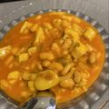El cooksnap de Noelia cuando hizo Judías blancas con sepia.