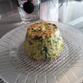 El cooksnap de carolina ortiz cuando hizo Muffins salados de arroz y espinaca #SinHarina.