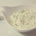El cooksnap de Adolfo Aliaga cuando hizo Salsa griega de pepino (tzatziki).