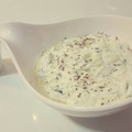 El cooksnap de Adolfo Aliaga cuando hizo Salsa griega de pepino (tzatziki).