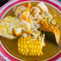 El cooksnap de Leyla Daher Echeverría cuando hizo Cazuela de pollo con verduras.