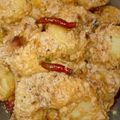 Sonali Banerjee's cooksnap of when they made আলুর দম (aloor dum recipe in Bengali).