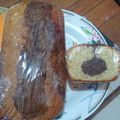 El cooksnap de melinaromero1980 cuando hizo Budín marmolado de Banana y Chocolate.