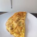 El cooksnap de magaly zepeda cuando hizo Omelet de champiñones.