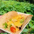 รูป Cooksnap ของ Wanida Jirachep เมื่อเขาทำ Chicken Wrap