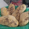 El cooksnap de Clari🍓 cuando hizo Pan para choripán.